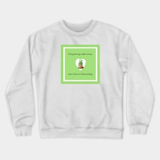 Every Bunny Needs a Hug Crewneck Sweatshirt